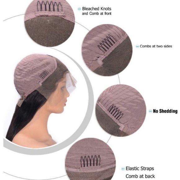 Short Bob Curly Human Hair Lace Front Wig - Picture 4 of 15